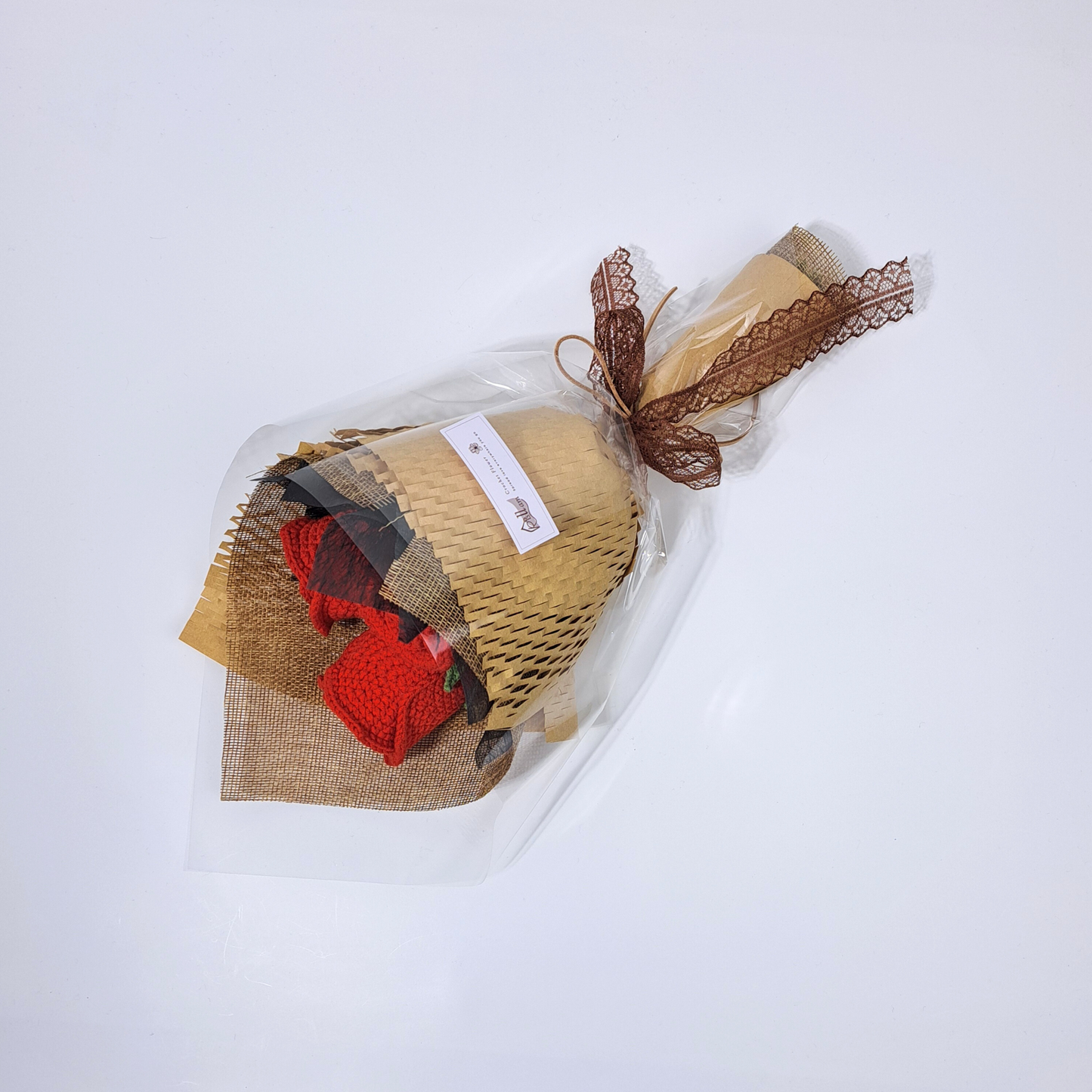 Small-Sized Bouquet Wrapping Service ( 2-5 stems )