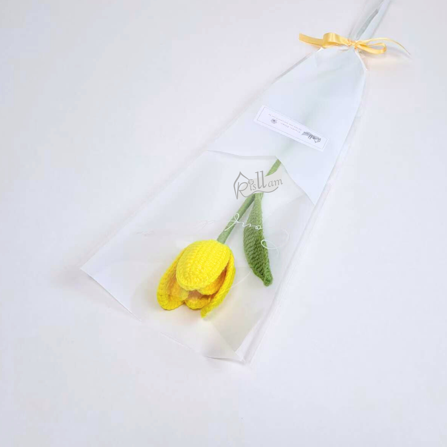 Classic Tulips 01 in Clear Gift Bag - Ready to Go