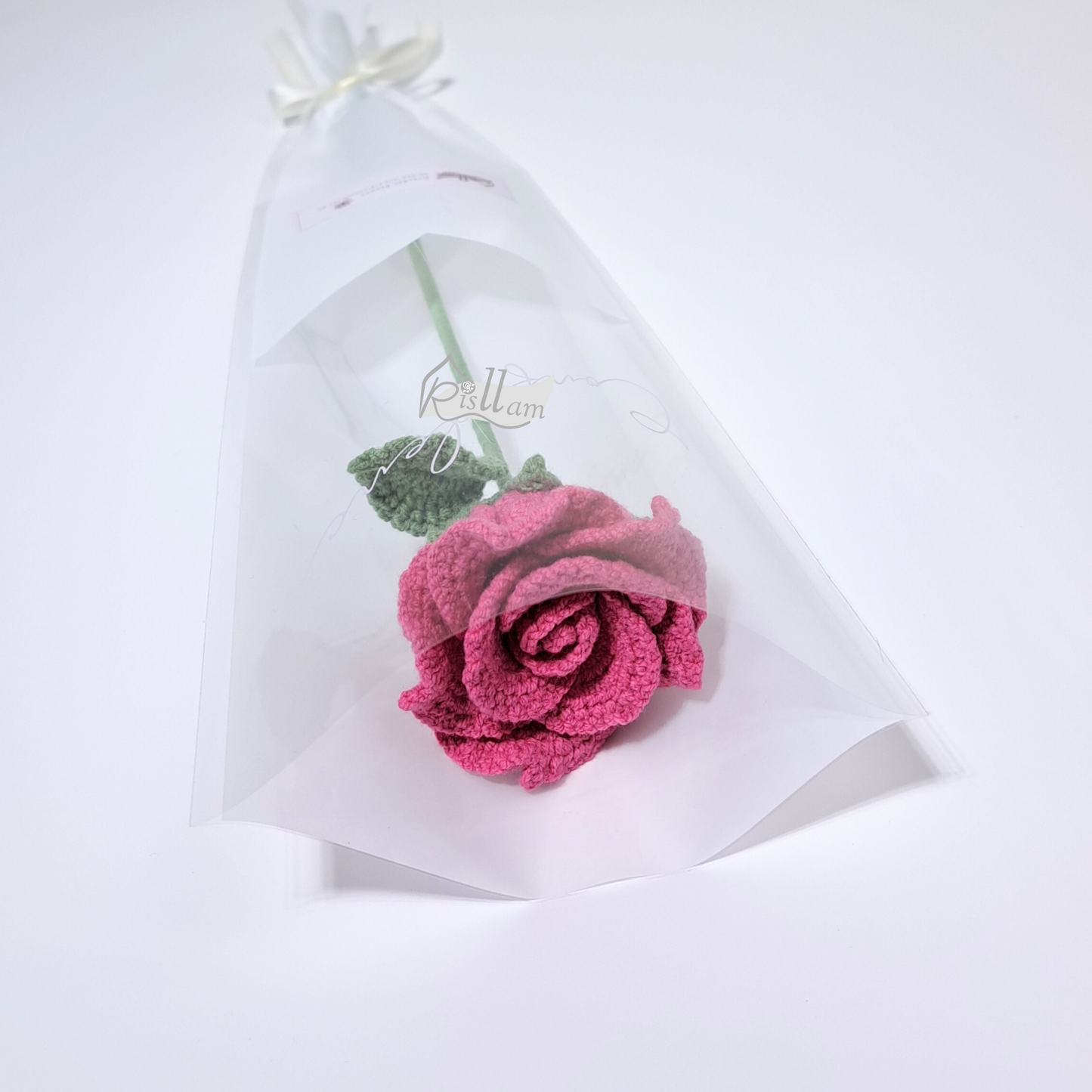 Classic Climbing Rose(fine-grade ) in Clear Gift Bag - Ready to Go
