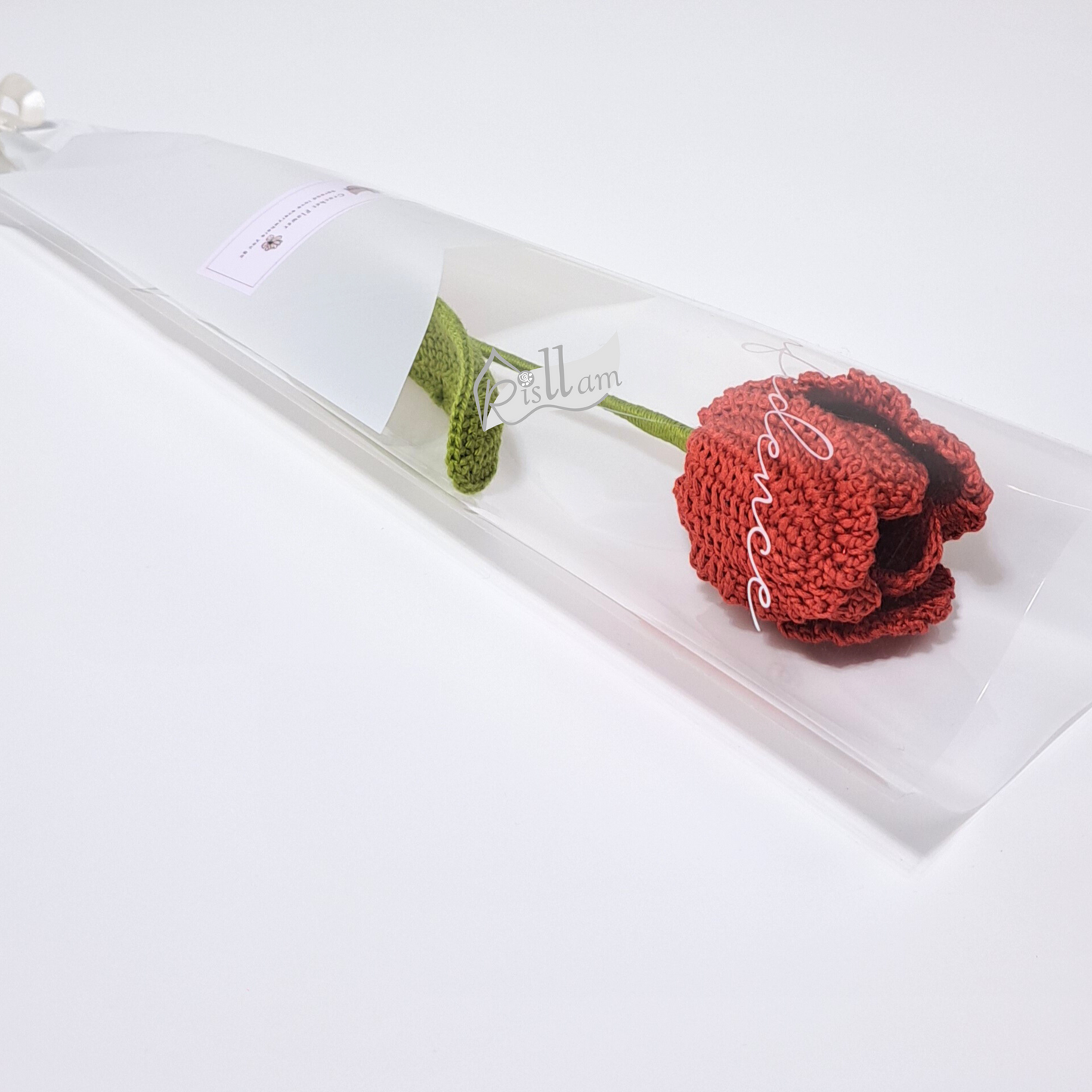 Classic Tulips 02 in Clear Gift Bag - Ready to Go