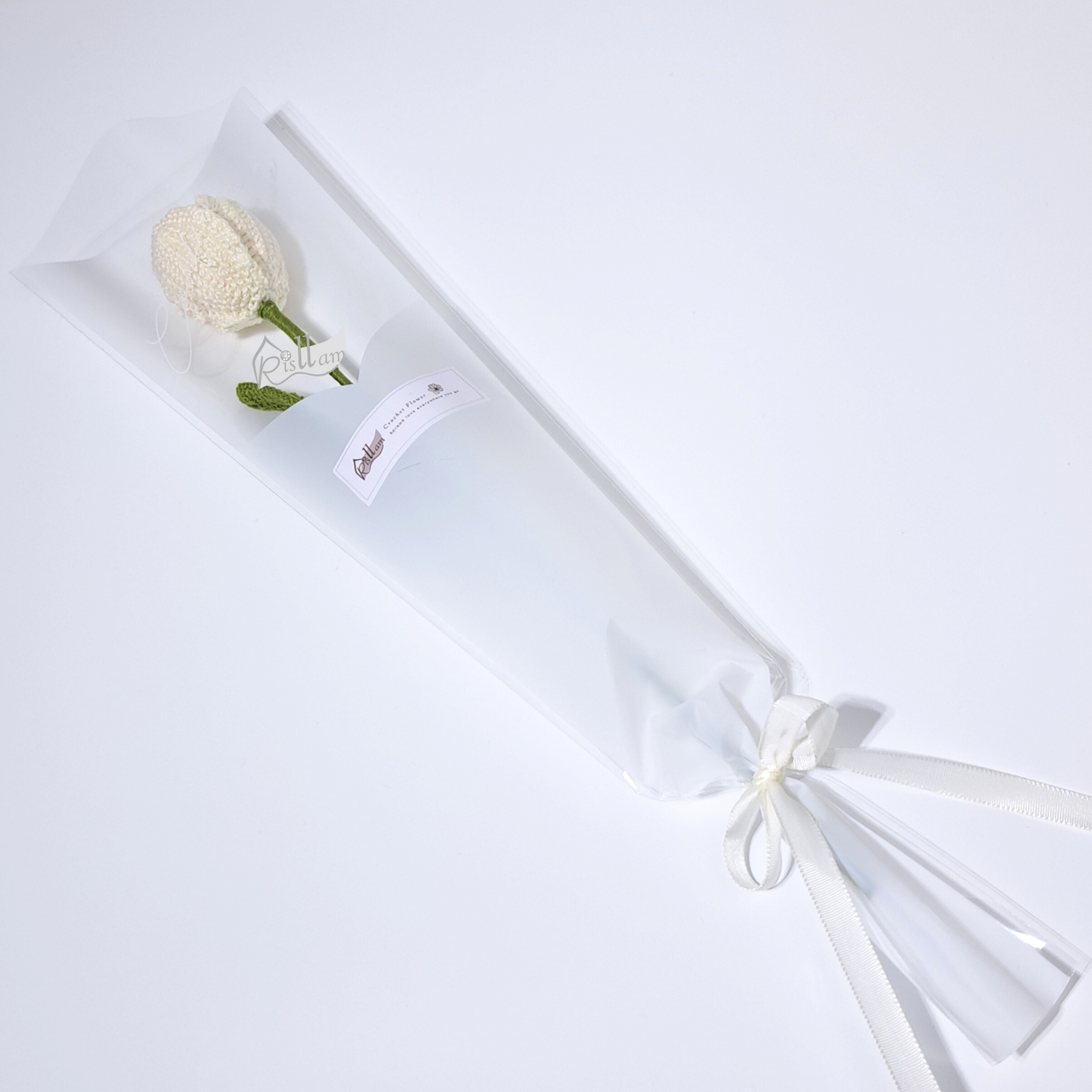 Classic Tulips 02 in Clear Gift Bag - Ready to Go