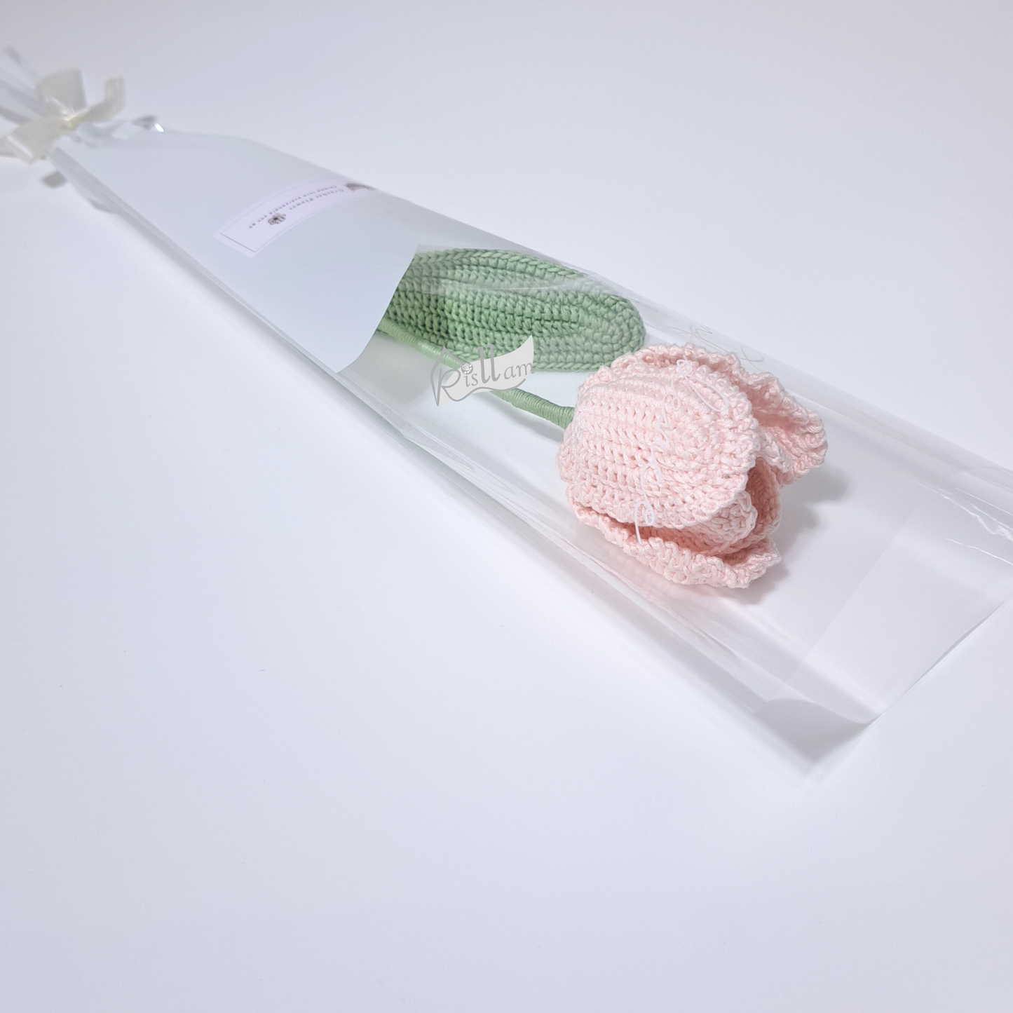Classic Tulips 02 in Clear Gift Bag - Ready to Go