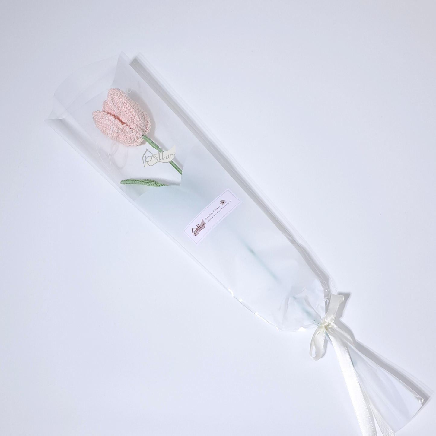 Classic Tulips 02 in Clear Gift Bag - Ready to Go