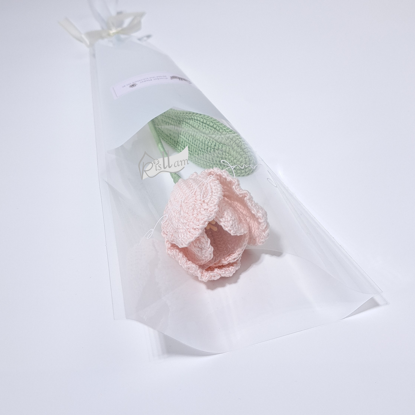 Classic Tulips 02 in Clear Gift Bag - Ready to Go