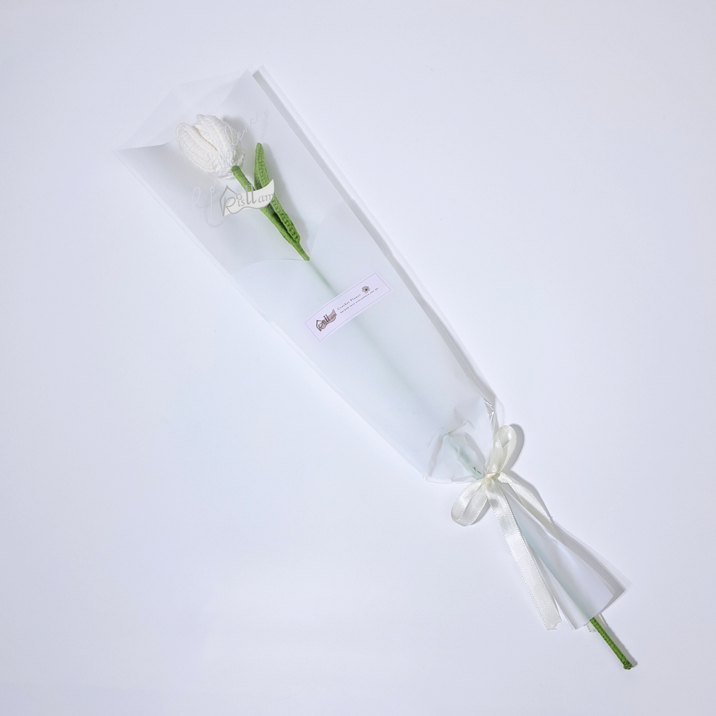 Classic Tulips 01 in Clear Gift Bag - Ready to Go