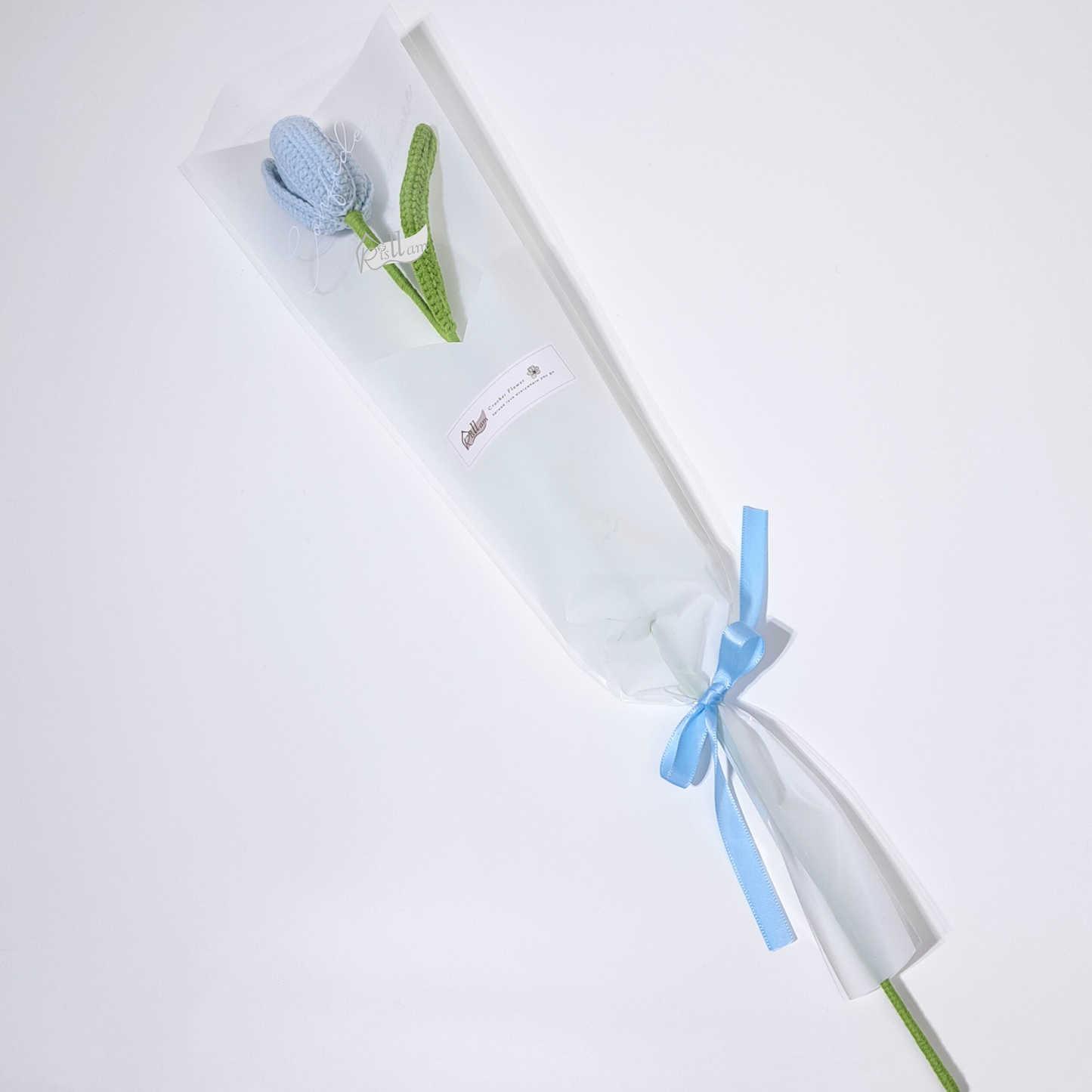 Classic Tulips 01 in Clear Gift Bag - Ready to Go