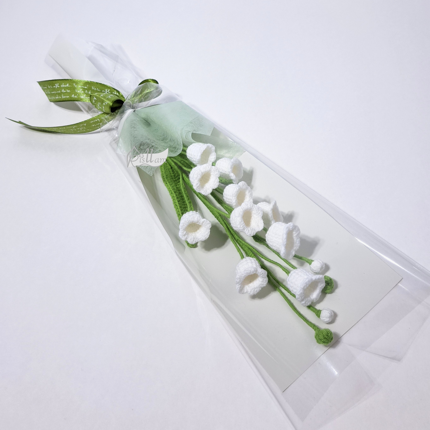 Crochet Lily of the Valley 01 Bouquet