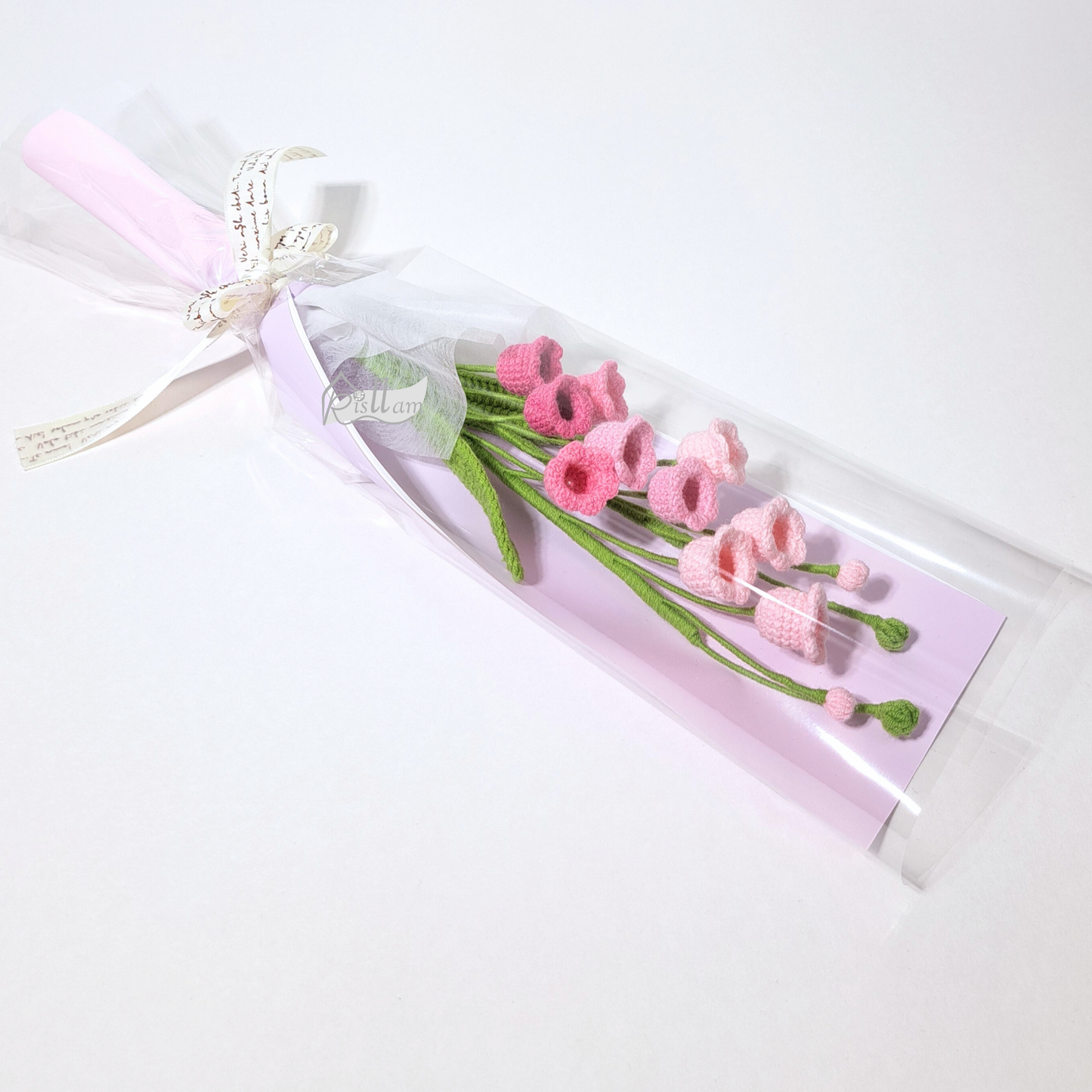 Crochet Lily of the Valley 01 Bouquet