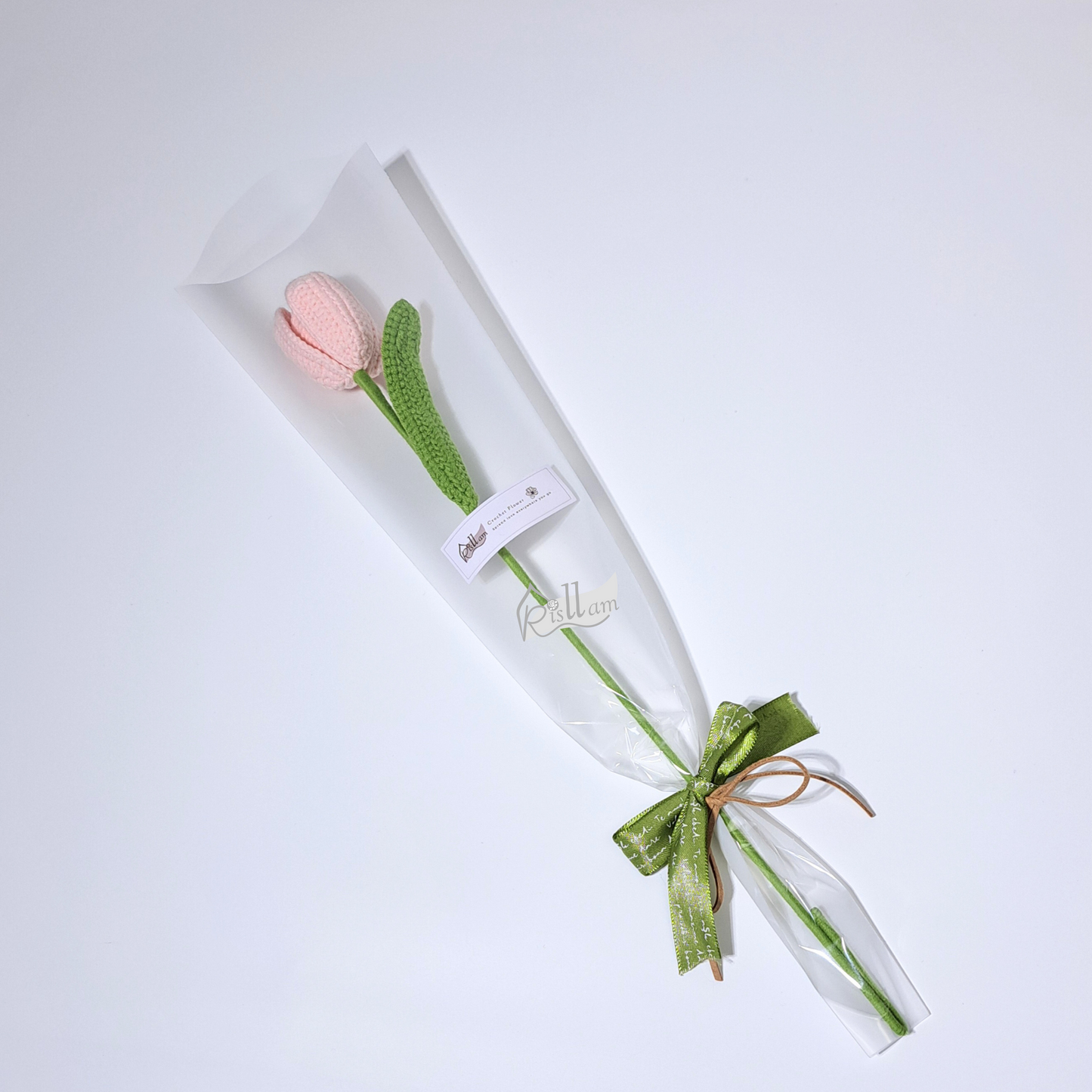 Classic Tulips 01 in Clear Gift Bag - Ready to Go