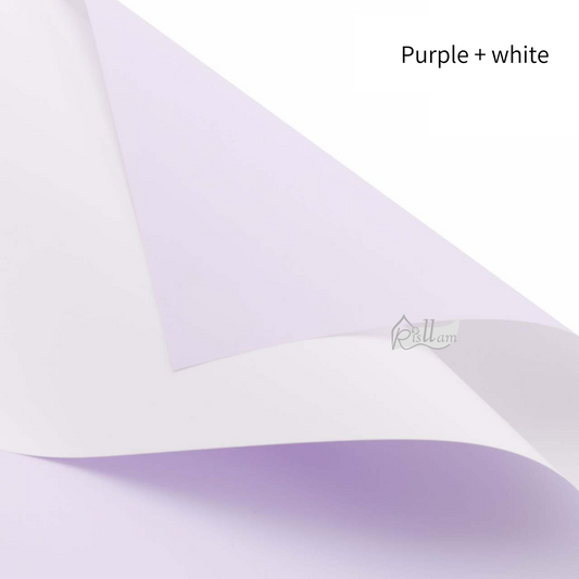 Two-Tone Wrapping Paper