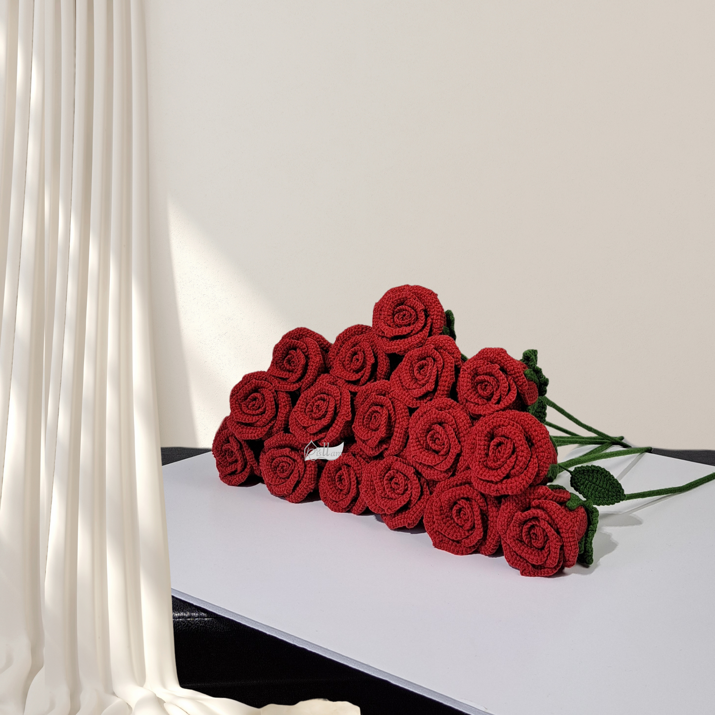 Stemware Rose 04 - Red