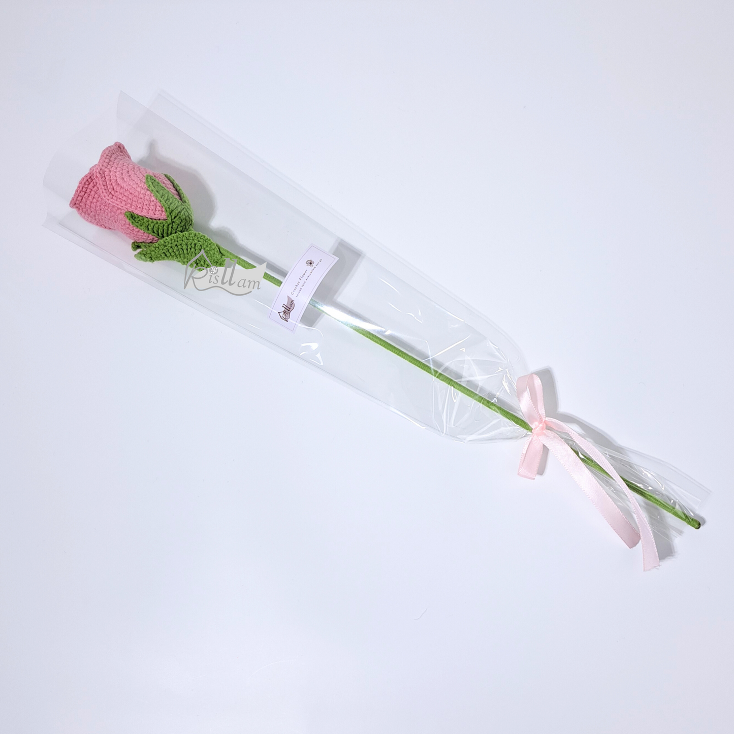 Classic Steamware Rose 01 in Clear Gift Bag - Ready to Go
