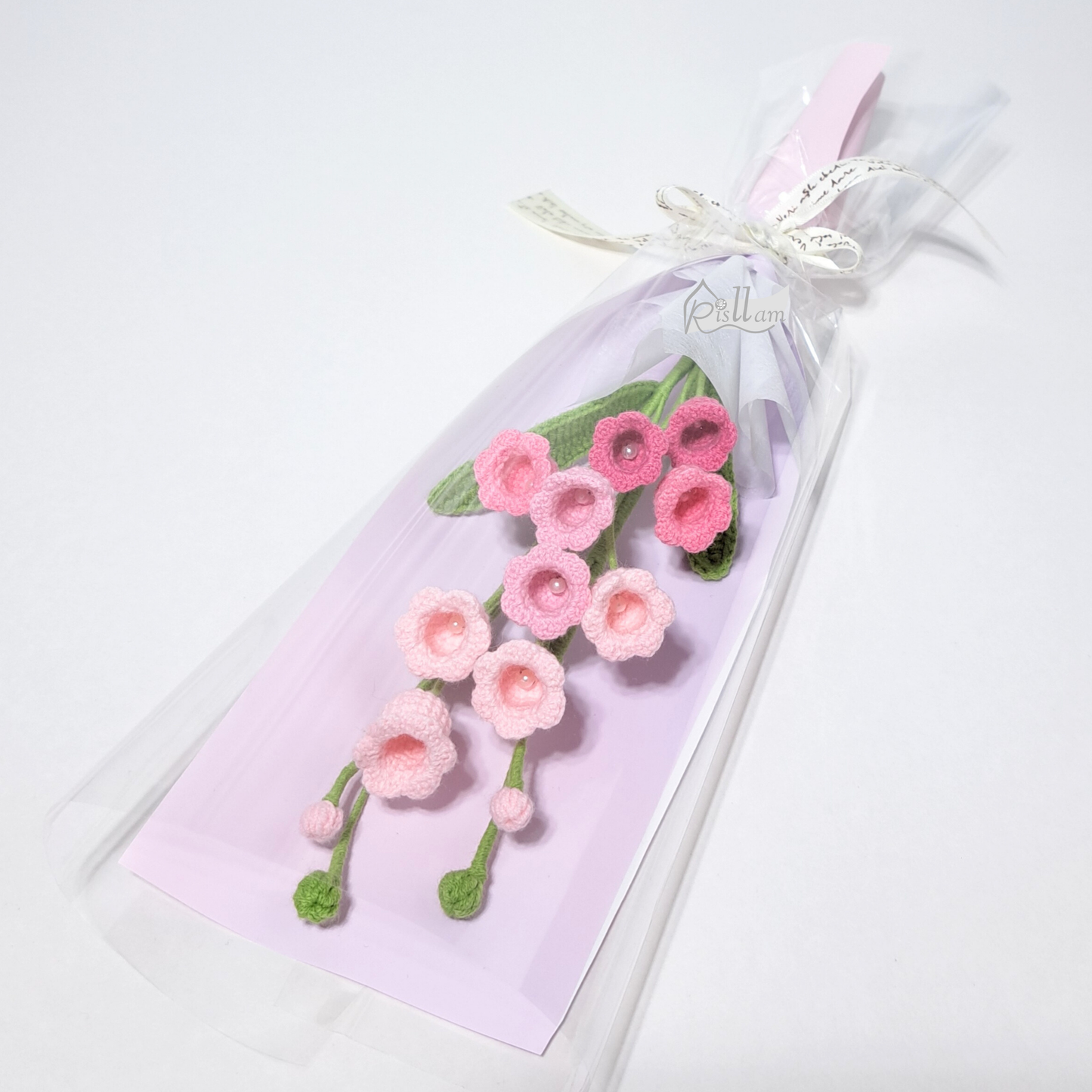 Crochet Lily of the Valley 01 Bouquet