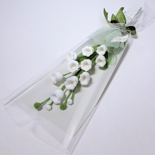 Crochet Lily of the Valley 01 Bouquet