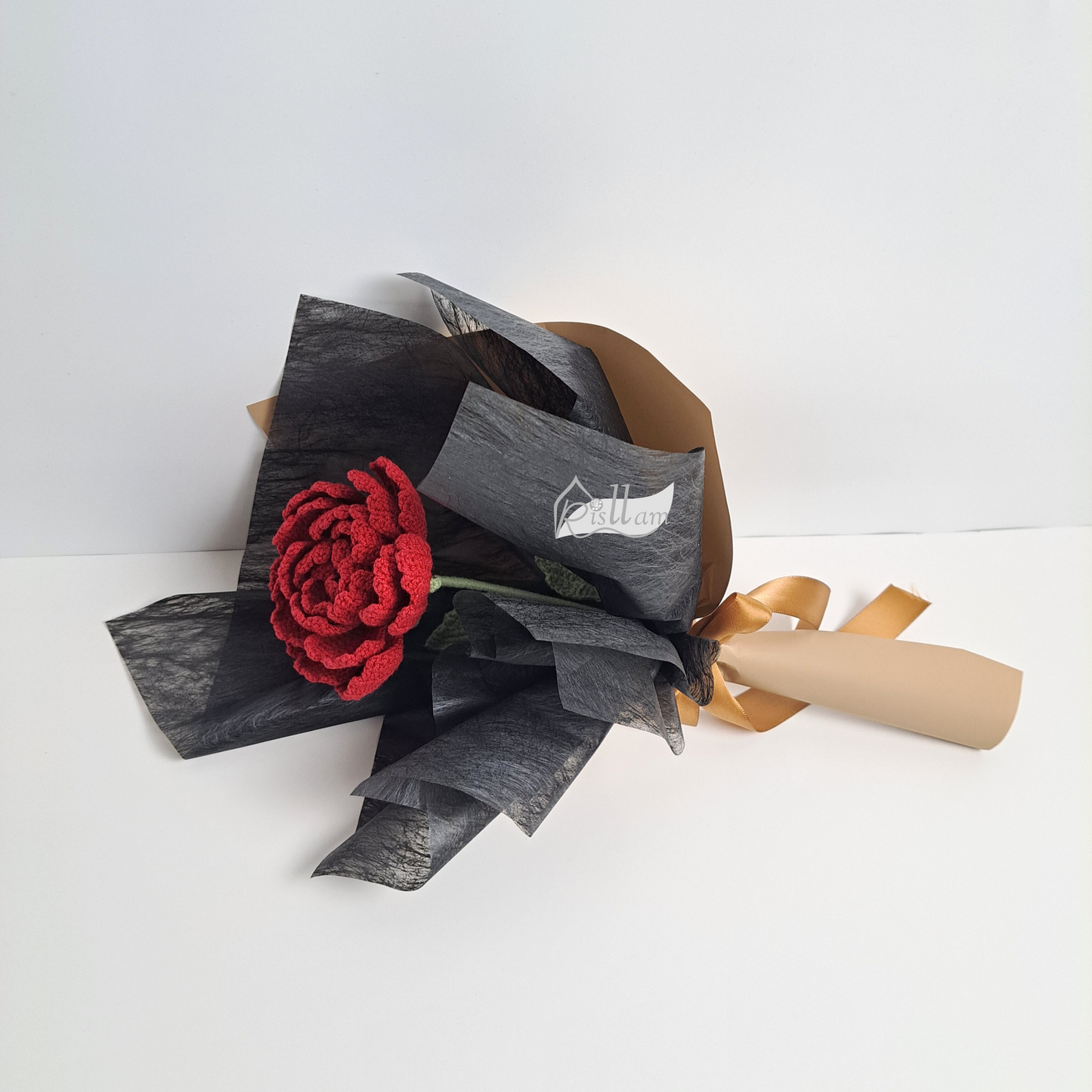 Single Multifloral Rose Bouquet - Maroon Red