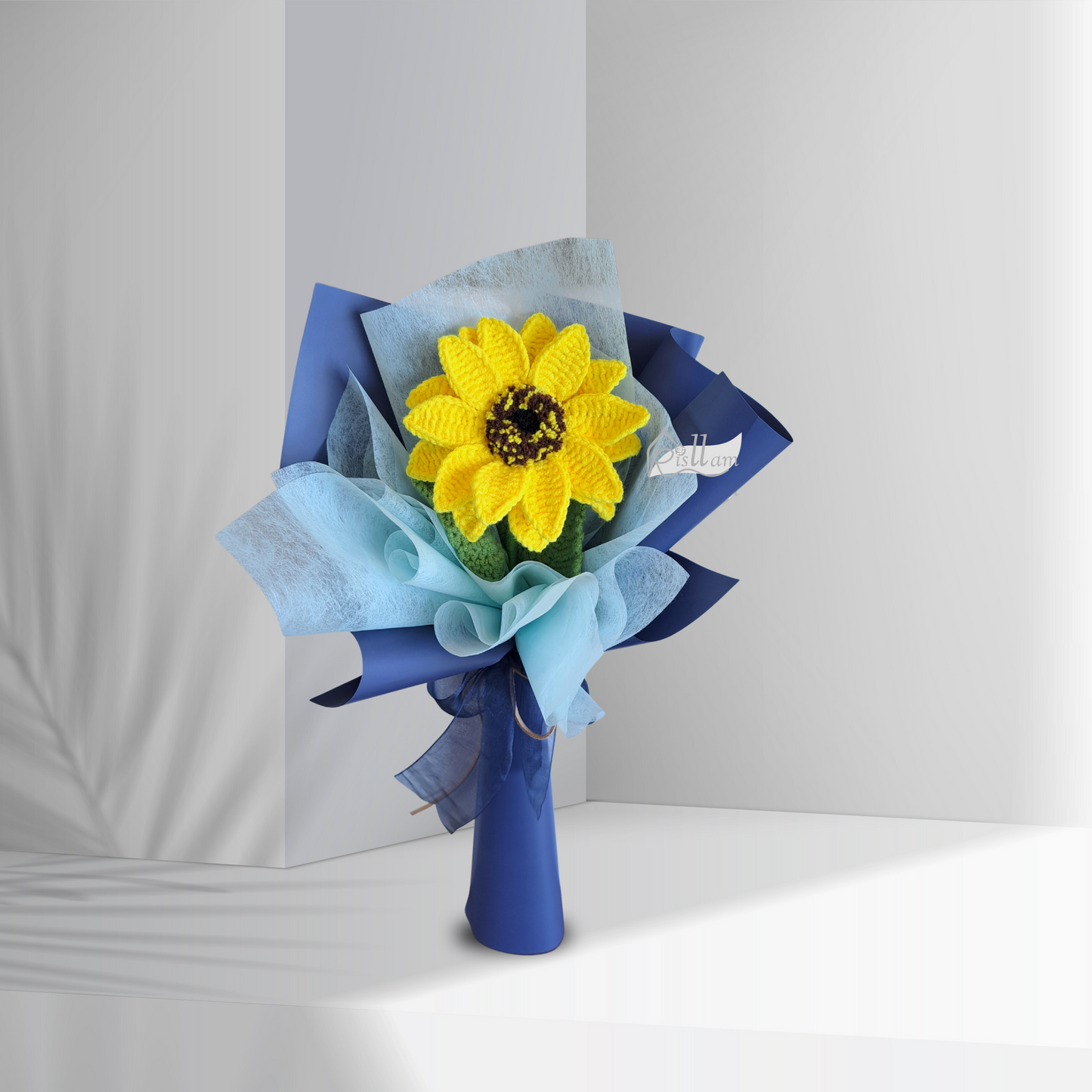 Single Mini Sunflower 02 Bouquet