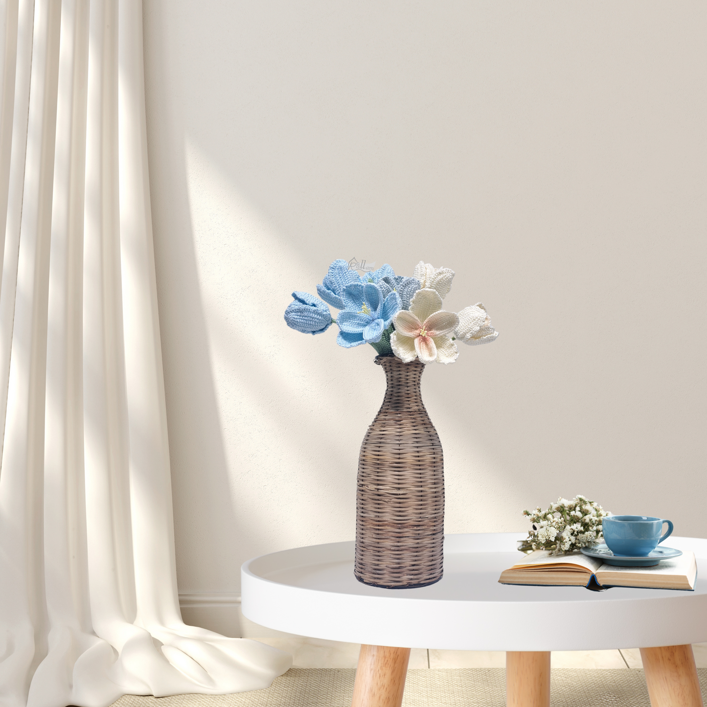 Tulips 02 - Blue and White