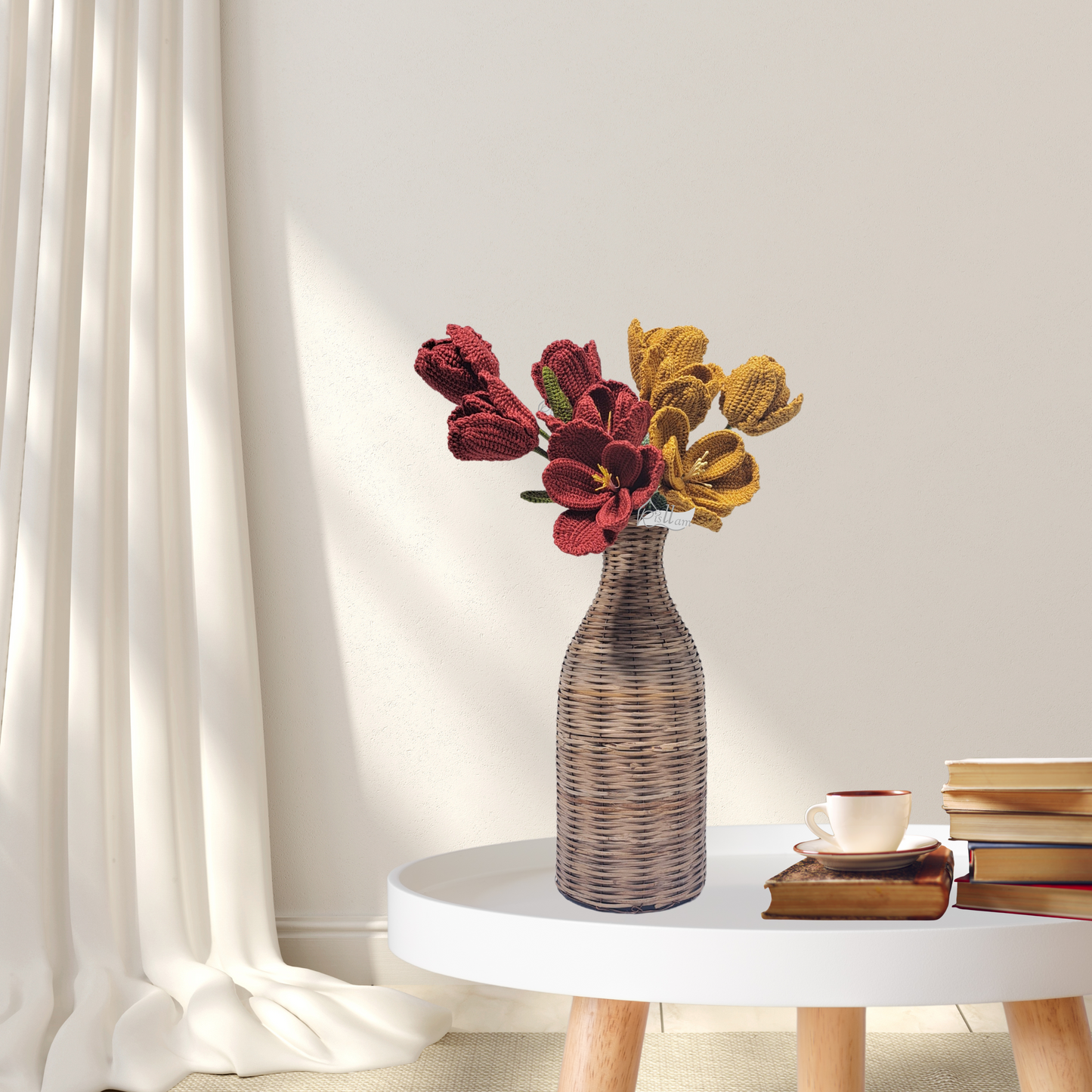 Tulips 02 - Red and Dark yellow